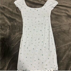 NWOT blue floral dress